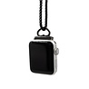 Strap-it Strap-it Collier Apple Watch avec coeur (noir) Strap-it Strap-it Collier Apple Watch avec coeur (noir)