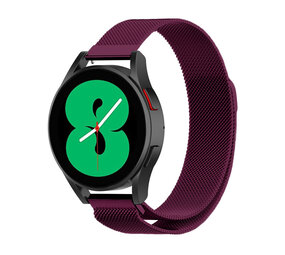 Strap-it Bracelet Milanais Samsung Galaxy Watch 4 44mm (violet)