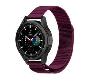 Strap-it Bracelet Milanais Samsung Galaxy Watch 4 Classic 42mm (violet)