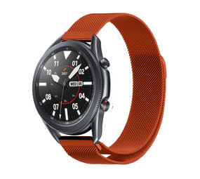 Strap-it Bracelet Milanais Samsung Galaxy Watch 3 45mm (orange)