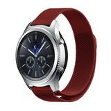 Strap-it Bracelet Milanais Samsung Gear S3 (rouge)