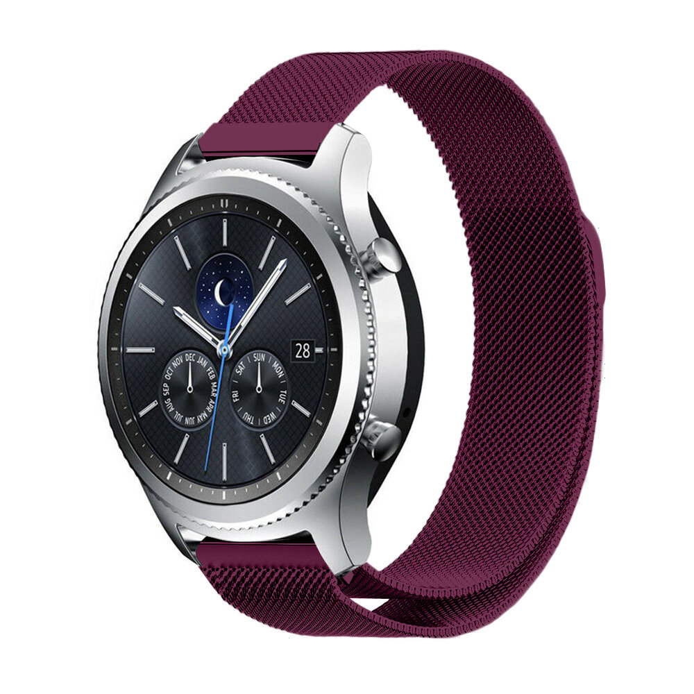 Strap-it Strap-it Bracelet Milanais Samsung Gear S3 (violet) Strap-it Strap-it Bracelet Milanais Samsung Gear S3 (violet)