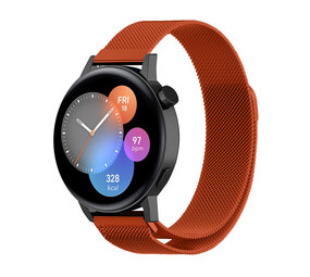 Strap-it Bracelet Milanais Huawei Watch GT 3 42mm (orange)