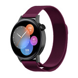 Strap-it Bracelet Milanais Huawei Watch GT 3 42mm (violet)
