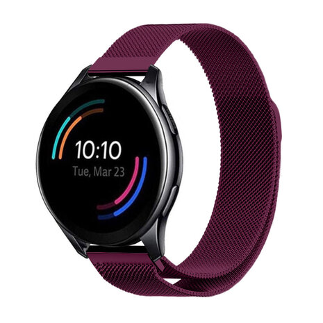 Strap-it Strap-it Bracelet Milanais OnePlus Watch (violet)