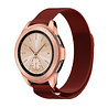 Strap-it Strap-it Bracelet Milanais Samsung Galaxy Watch 42mm (rouge) Strap-it Strap-it Bracelet Milanais Samsung Galaxy Watch 42mm (rouge)