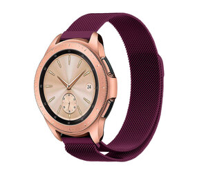 Strap-it Bracelet Milanais Samsung Galaxy Watch 42mm (violet)