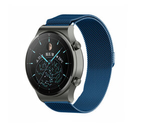 Strap-it Bracelet Milanais Huawei Watch GT 2 Pro (bleu)