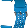 Strap-it Strap-it Bracelet silicone avec trous Samsung Galaxy Watch 3 41mm (bleu clair) Strap-it Strap-it Bracelet silicone avec trous Samsung Galaxy Watch 3 41mm (bleu clair)