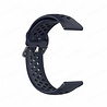 Strap-it Strap-it Bracelet silicone avec trous Huawei Watch GT 3 42mm (bleu foncé) Strap-it Strap-it Bracelet silicone avec trous Huawei Watch GT 3 42mm (bleu foncé)