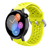 Strap-it Strap-it Bracelet silicone avec trous Huawei Watch GT 3 42mm (jaune) Strap-it Strap-it Bracelet silicone avec trous Huawei Watch GT 3 42mm (jaune)