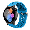 Strap-it Strap-it Bracelet silicone avec trous Huawei Watch GT 3 42mm (bleu clair) Strap-it Strap-it Bracelet silicone avec trous Huawei Watch GT 3 42mm (bleu clair)