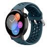 Strap-it Strap-it Bracelet silicone avec trous Huawei Watch GT 3 42mm (vert roche) Strap-it Strap-it Bracelet silicone avec trous Huawei Watch GT 3 42mm (vert roche)