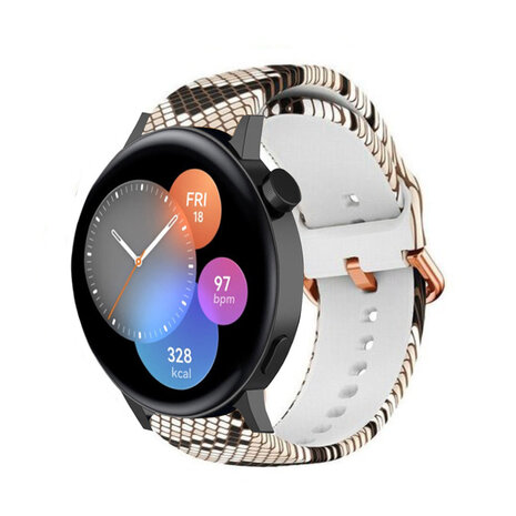 Strap-it Strap-it Bracelet Sneaky Snake Huawei Watch GT 3 42mm