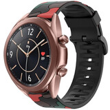 Strap-it Bracelet camouflage Samsung Galaxy Watch 3 41mm (rouge)