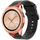 Strap-it Bracelet camouflage Samsung Galaxy Watch 42mm (rouge)