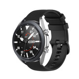 Strap-it Bracelet silicone luxe Samsung Galaxy Watch 3 45mm (noir)