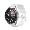 Strap-it Strap-it Bracelet silicone luxe Samsung Galaxy Watch 3 45mm (blanc) Strap-it Strap-it Bracelet silicone luxe Samsung Galaxy Watch 3 45mm (blanc)