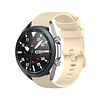 Strap-it Strap-it Bracelet silicone luxe Samsung Galaxy Watch 3 45mm (beige) Strap-it Strap-it Bracelet silicone luxe Samsung Galaxy Watch 3 45mm (beige)