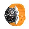 Strap-it Strap-it Bracelet silicone luxe Samsung Galaxy Watch 3 45mm (orange) Strap-it Strap-it Bracelet silicone luxe Samsung Galaxy Watch 3 45mm (orange)