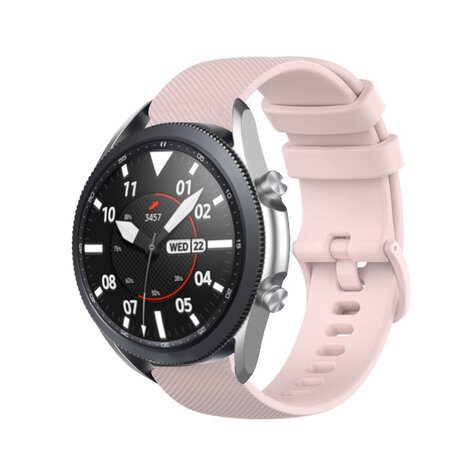 Strap-it Strap-it Bracelet silicone luxe Samsung Galaxy Watch 3 45mm (rose)