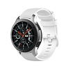 Strap-it Strap-it Bracelet silicone luxe Samsung Galaxy Watch 46mm (blanc) Strap-it Strap-it Bracelet silicone luxe Samsung Galaxy Watch 46mm (blanc)