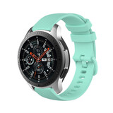 Strap-it Bracelet silicone luxe Samsung Galaxy Watch 46mm (aqua)