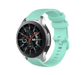 Strap-it Bracelet silicone luxe Samsung Galaxy Watch 46mm (aqua)