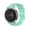 Strap-it Strap-it Bracelet silicone luxe Samsung Galaxy Watch 46mm (aqua) Strap-it Strap-it Bracelet silicone luxe Samsung Galaxy Watch 46mm (aqua)