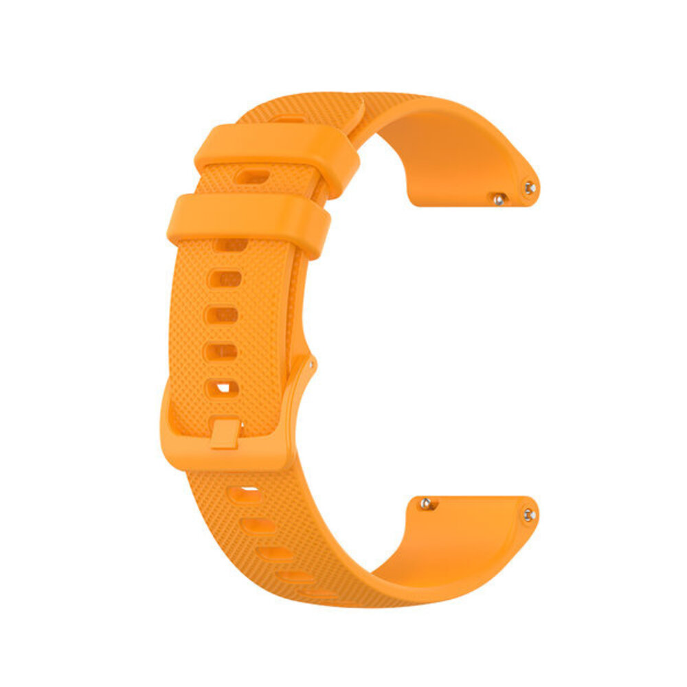 Strap-it Strap-it Bracelet silicone luxe Samsung Galaxy Watch 46mm (orange)