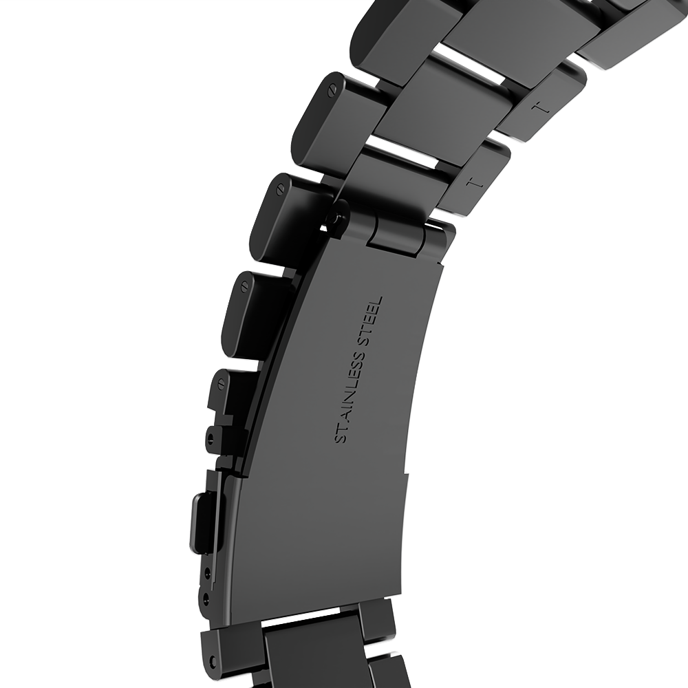 Strap-it Strap-it Bracelet acier Polar Ignite (gris foncé)