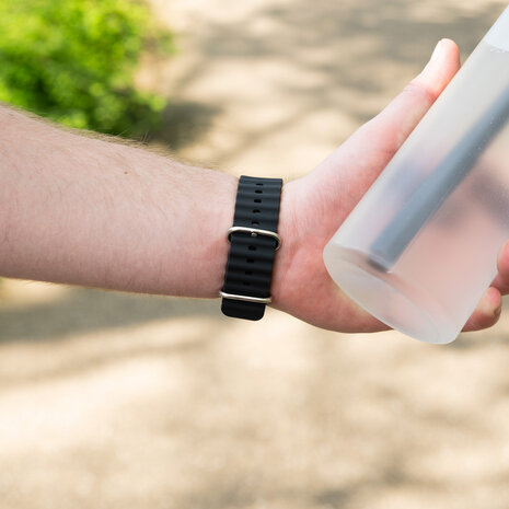 Bandz Bandz Bracelet Océan Apple Watch (noir)