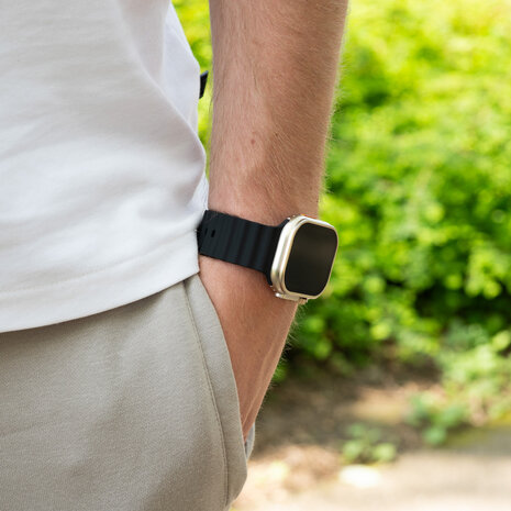 Bandz Bandz Bracelet Océan Apple Watch (noir)