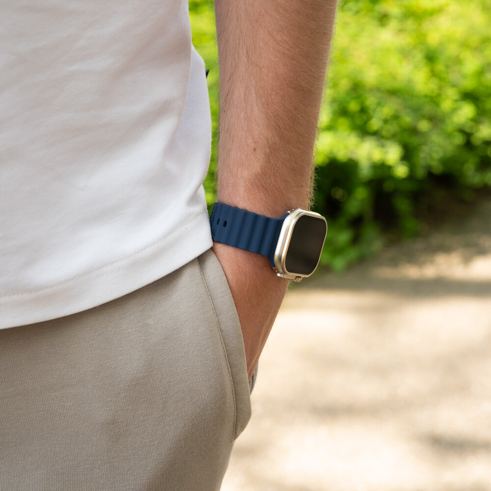 Bandz Bandz Bracelet Océan Apple Watch (bleu foncé)