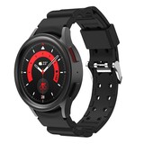 Strap-it Bracelet silicone 'Armour' Samsung Galaxy Watch 5 44mm (noir)