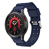 Strap-it Strap-it Bracelet silicone 'Armour' Samsung Galaxy Watch 5 44mm (bleu foncé)