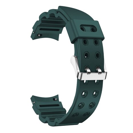 Strap-it Strap-it Bracelet silicone 'Armour' Samsung Galaxy Watch 5 40mm (vert foncé)