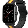 Strap-it Strap-it Bracelet sport spécial Amazfit GTS 2 (noir/jaune) Strap-it Strap-it Bracelet sport spécial Amazfit GTS 2 (noir/jaune)