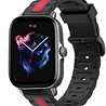 Strap-it Strap-it Bracelet sport spécial Amazfit GTS 3 (noir/rouge) Strap-it Strap-it Bracelet sport spécial Amazfit GTS 3 (noir/rouge)