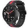 Strap-it Strap-it Bracelet sport spécial Xiaomi Amazfit GTR (noir/rouge) Strap-it Strap-it Bracelet sport spécial Xiaomi Amazfit GTR (noir/rouge)