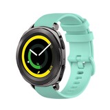 Strap-it Bracelet silicone luxe Samsung Gear Sport (aqua)