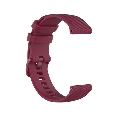 Strap-it Strap-it Bracelet silicone luxe Samsung Gear Sport (bordeaux)