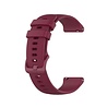 Strap-it Strap-it Bracelet silicone luxe Samsung Gear Sport (bordeaux) Strap-it Strap-it Bracelet silicone luxe Samsung Gear Sport (bordeaux)