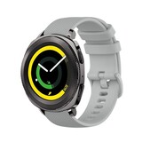 Strap-it Bracelet silicone luxe Samsung Gear Sport (gris)