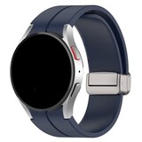 Strap-it Bracelet sport magnétique Samsung Galaxy Watch 5 40mm (bleu foncé)