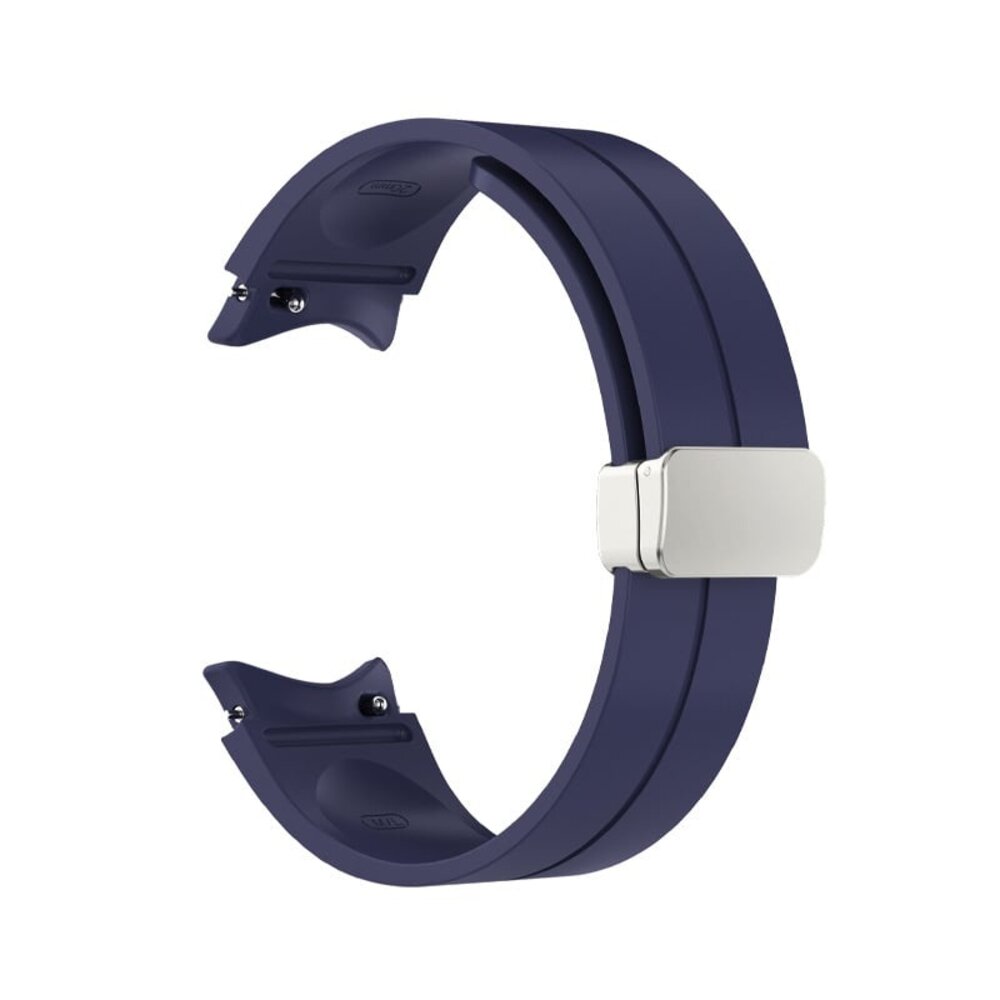 Strap-it Strap-it Bracelet sport magnétique Samsung Galaxy Watch 5 44mm (bleu foncé)