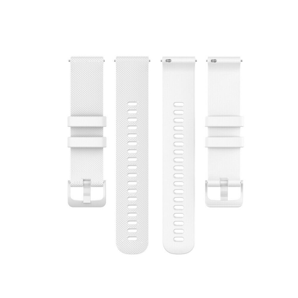 Strap-it Strap-it Bracelet silicone luxe Samsung Gear Sport (blanc)