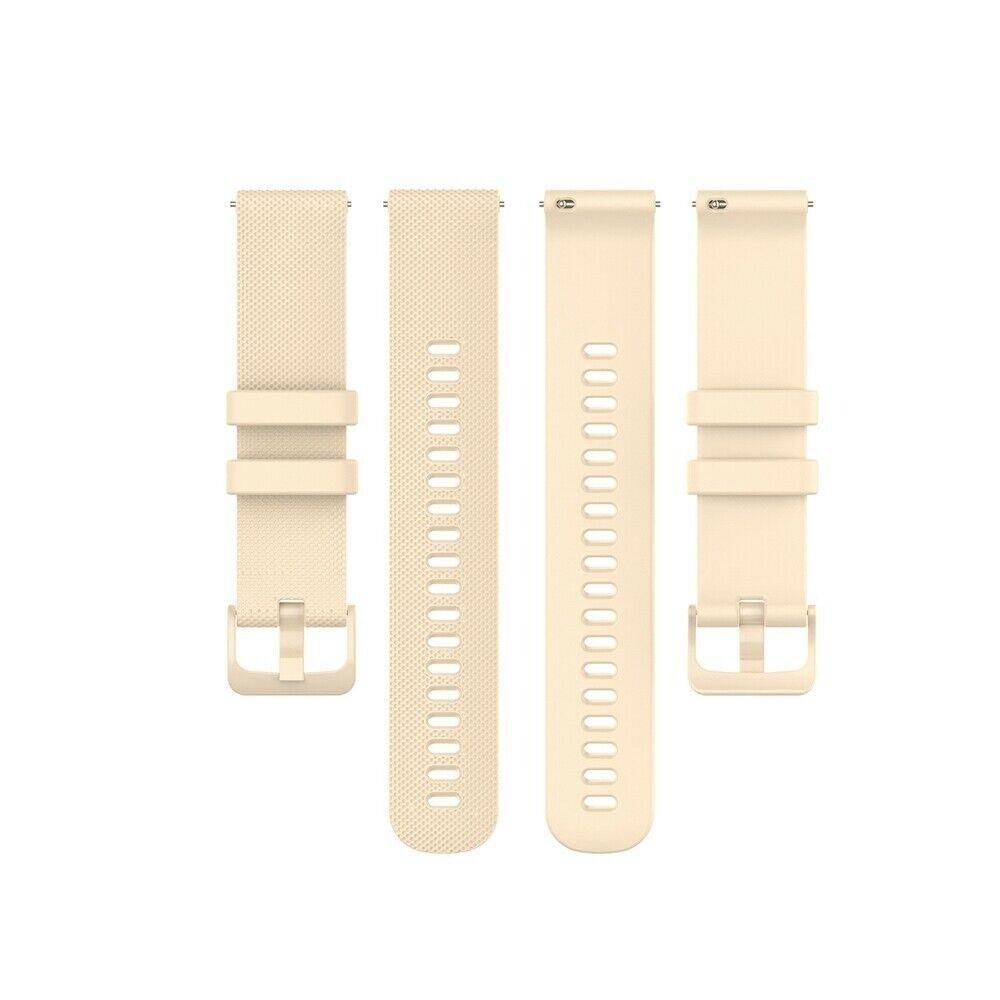Strap-it Strap-it Bracelet silicone luxe Samsung Gear Sport (beige)
