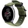 Strap-it Strap-it Bracelet nylon á boucle OnePlus Watch (vert Strap-it Strap-it Bracelet nylon á boucle OnePlus Watch (vert