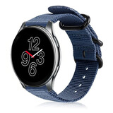 Strap-it Bracelet nylon á boucle OnePlus Watch (bleu)